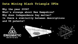 Data Mining Black Triangle UFOs