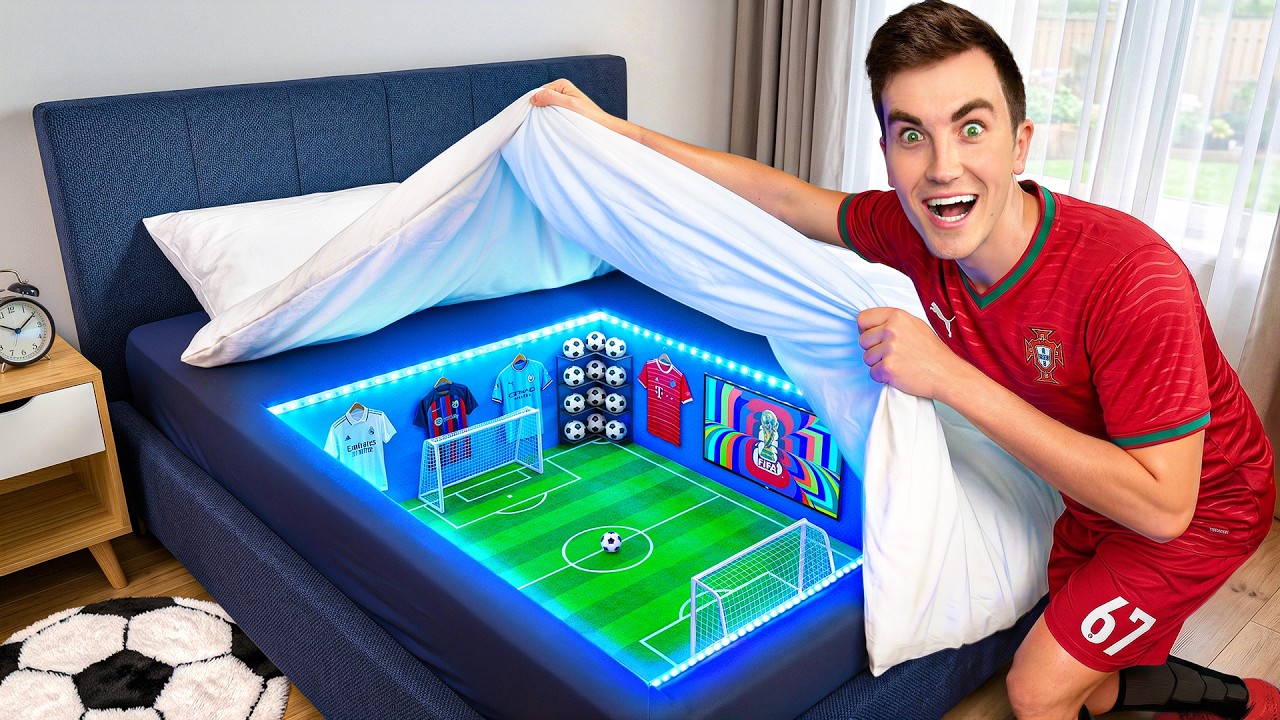 Qui Construira Le Meilleur Terrain de Foot Secret