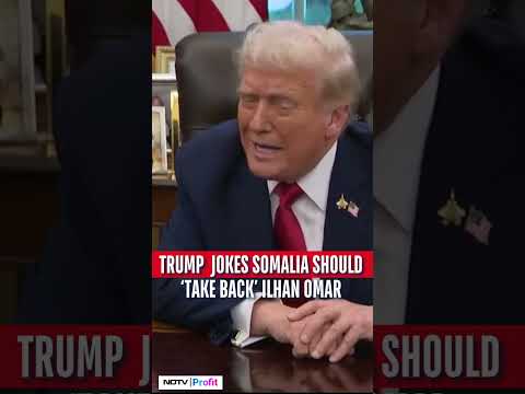 Trump Roasts Rep Jasmine Crockett Ilhan Omar Oval Office Bursts Out In Laughter 