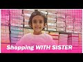 Shreeya and shreenidhi gone  shopping