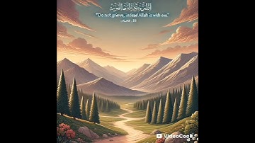 "لَا تَحْزَن إِنَّ اللَّـهَ مَعَنَا"سورة التوبة - الآية 40