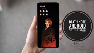 Best Nova Launcher Setup #95 | Death Note | Light Yagami screenshot 3