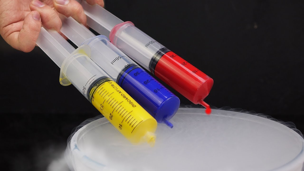 WHAT IF TO PAINT LIQUID NITROGEN?!? YouTube