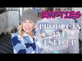 EMPTIES!! Products I Used Up 2020 | MsGoldgirl