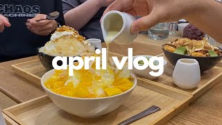 april uni recap: easter break n more