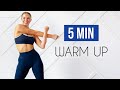 5 min warm up for at home workouts full body