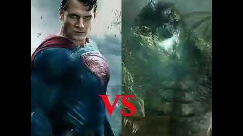 DCEU Superman vs Monsterverse Godzilla! Who wins? Enjoy!