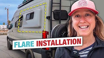 Our Flarespace Install on a 144WB Sprinter Van!