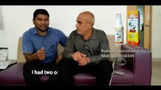 Sepil changed the life of an Iraqi patient by healing 35 yrs old wound (1988)