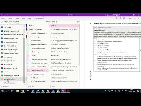 Saving School OneNote