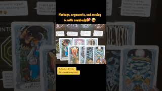 Hookups, arguments, and moving in with somebody 💝🤣 #tarot #lovereading #intuitive #shortsfeed