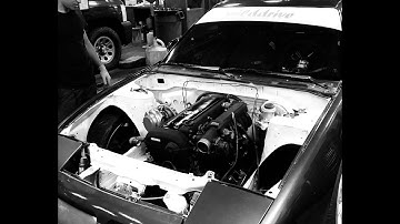 1JZ VVTI S13 Chase Bays Fuel line kit install!