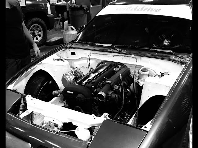 1JZ VVTI S13 Chase Bays Fuel line kit install! - YouTube