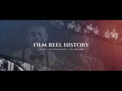 Film Reel History : After effects template