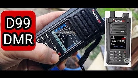 D99 Budget V/Uhf DMR & Analogue Dual Band HT