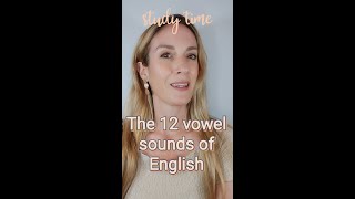 ⚡️The 12 Vowel Sounds of English 🤓💬 #shorts #learnenglish #pronunciation