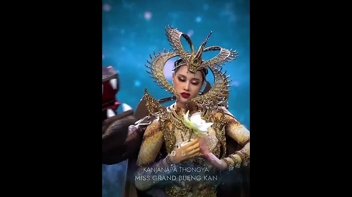 Miss Grand Thailand National Costume 😍 #MissGrandThailand #MGT #missgrandinternational #shorts