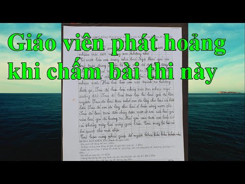 Video Bài văn chém gió khiến cô giáo phát hoảng vì quá bá... - youtube