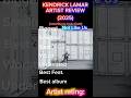 Kendrick Lamar artist review! (2025) #kendricklamar #gnx #superbowl #tpab #damn #mrmorale #rap