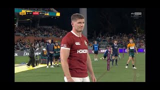 Owen Farrells Lions Return 2025 Vs Aunz All Involvements