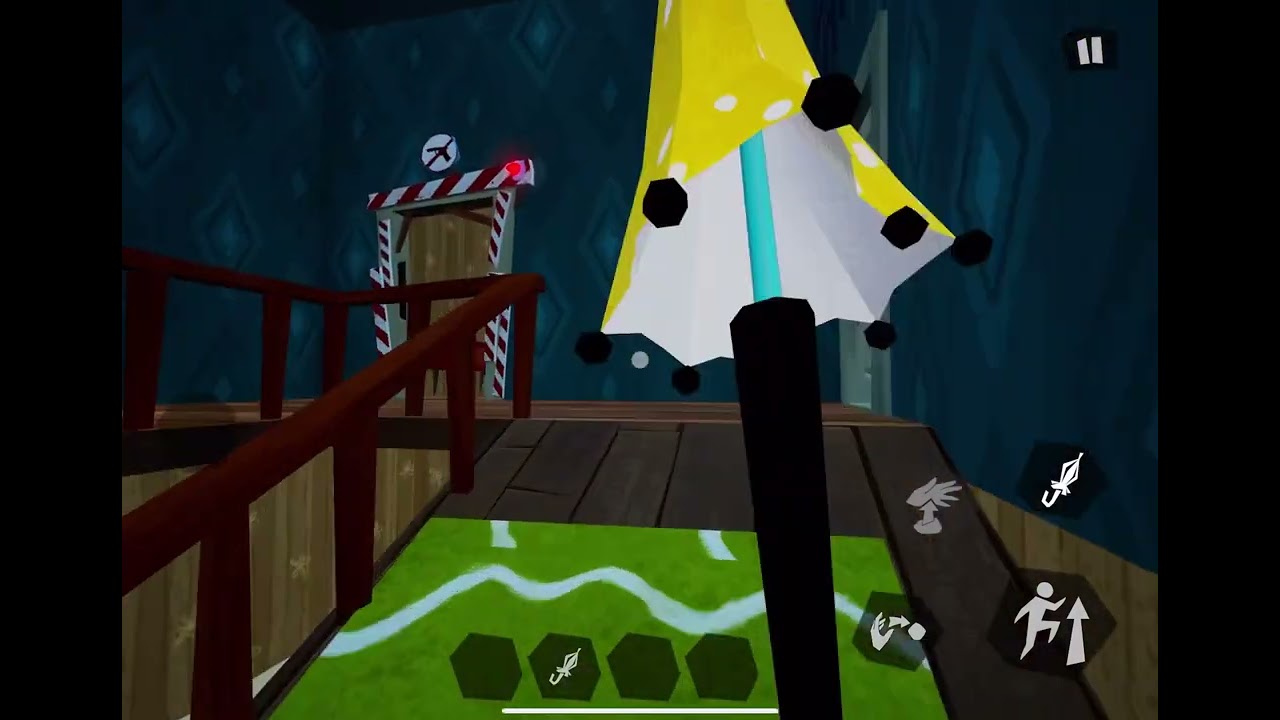 Hello neighbor act 3 part 2! | Got on the roof!