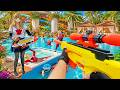 Nerf War | Water Park & SPA Battle Collection 14 (Nerf First Person Shooter)