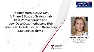 Isatuximab plus Pomalidomide and Low-Dose Dex (Pd) Versus Pd In Relapsed and Refractory MM