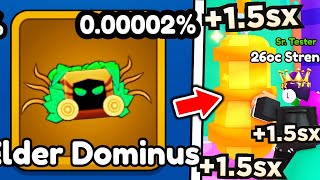 I Got RAREST ELDER DOMINUS PET and Became SUPER OP in Roblox Arm Wrestle Simulator.. by RazorFishGaming 32,844 views 1 month ago 16 minutes