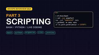 Python & Bash Scripting Interview Questions — PART 3 | DevOps Live Coding