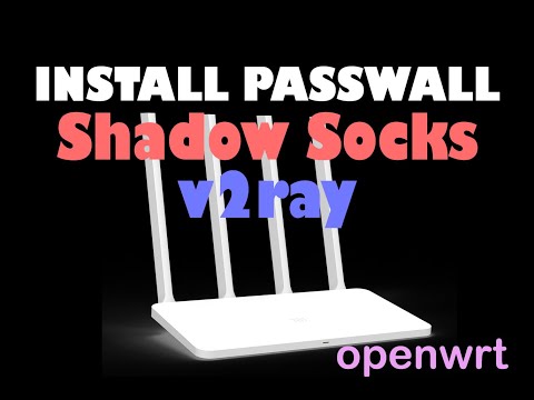 How to install v2ray and Shadowsocks on router passwall openwrt