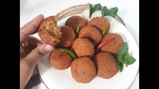 গরুর কাঁচা মাংস বা মাংসের কিমা ছাড়াই খুব সহজ ভাবে শামী কাবাব তৈরি||beef  shami kabab||beef tikiya