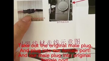 BMW MGU system backup camera interface with front camera input and dynamic trajectory guideline