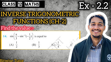 Class 12 Ex 2.2 Q14 Maths | Ex 2.2 class 12 maths q14 | Question 14 exercise 2.2 Class 12