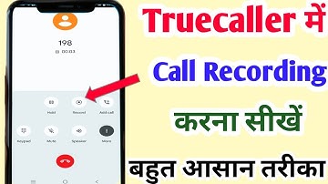 Truecaller me call recording kaise kare  || Truecaller call recording 2024 ll