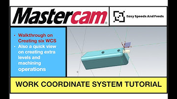 Work Coordinate Systems Tutorial for Mastercam 2020