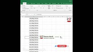 Excel Advance Tricks | Excel Short Video in Hindi For Pawan 4tech | #short #shorts #excel #pawan
