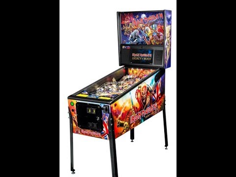 Iron Maiden “Legacy of the Beast” Pinball Machines limited edition 500 globally..!