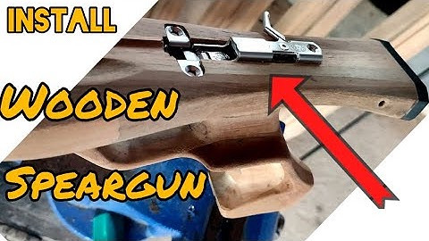 HOW TO INSTALL SPEARGUN TRIGGER / ERMESH ANDRE #homemade