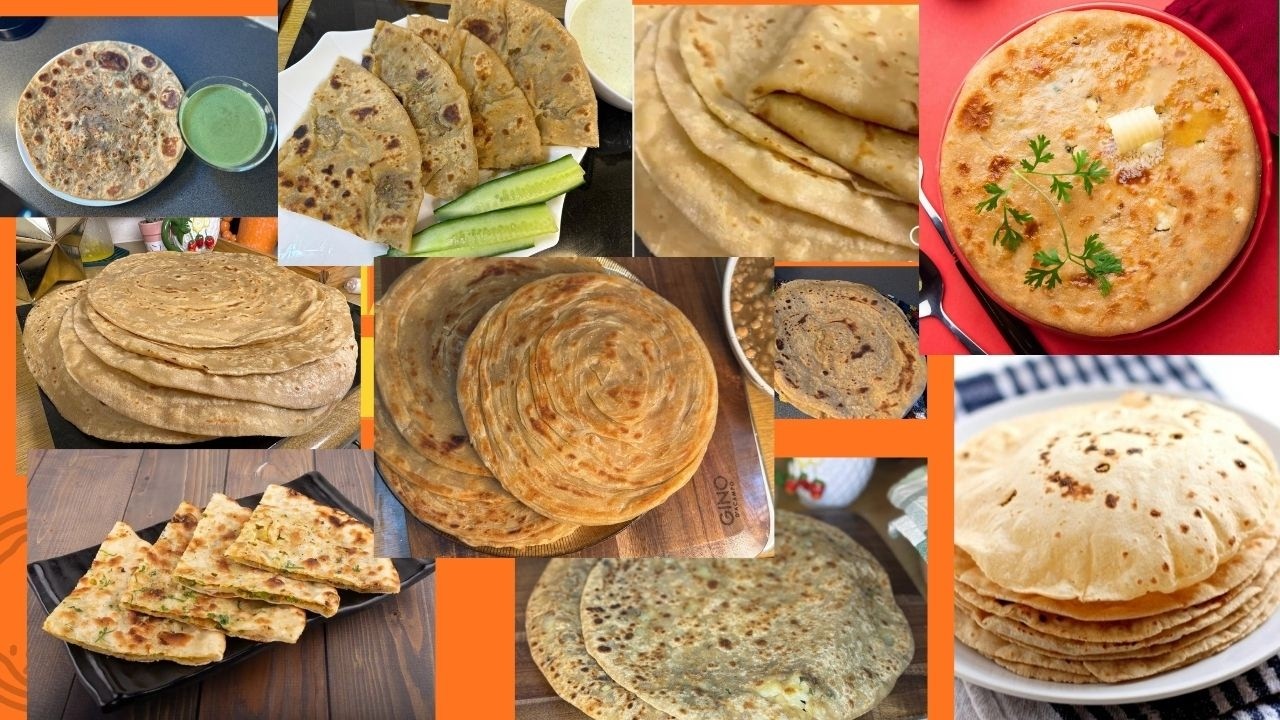 10 Paratha Recipes You Must Try | All-in-One #quickandeasycooking1011 # ...