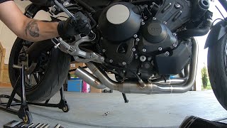 Yamaha XSR900 Akrapovic Exhaust - How to Install