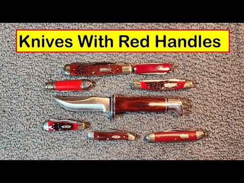 Seeing Red: Show Your Red Handle Knives @NorthStarKnifeReviews