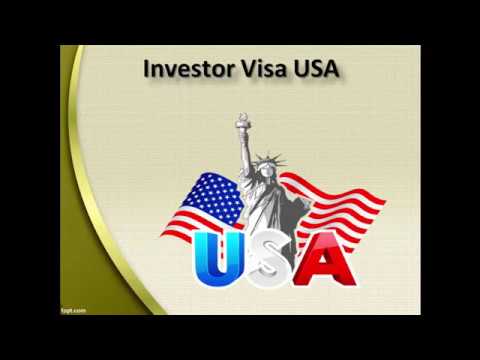 Usa Investor Visa Green Cards Through Eb5 Investment Shoora Eb5 Youtube
