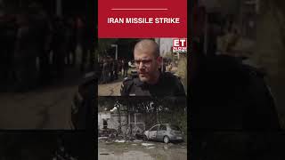 Iran Missile Strike Hits Central Israel; Two Injured Amid Escalating War | ET Now shorts