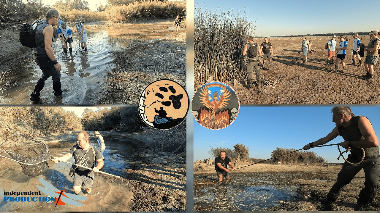 Vježbe spašavanja ribe kod isušivanja jezera i vraćanje u glavni vodotok