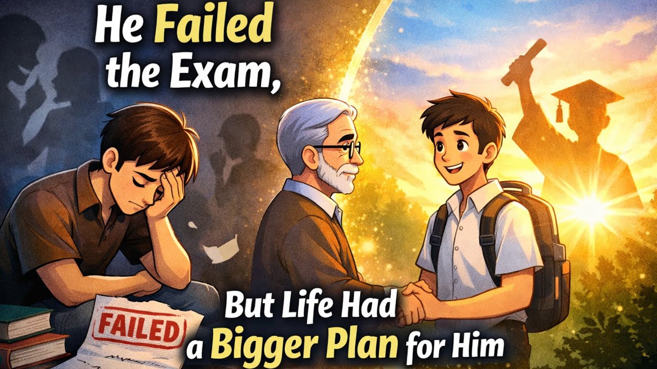 A Boy Who Failed | Cartoon Story | English Cartoon | Moral Story | Fairy Tales 