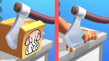 ASMR Slicing- Gameplay walkthrough Android/iOS, #shorts