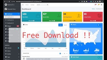 Ep.1 แนะนำการใช้งานและดาวน์โหลด  AdminLTE v3 ทำเทมเพลตระบบหลังบ้าน 2023