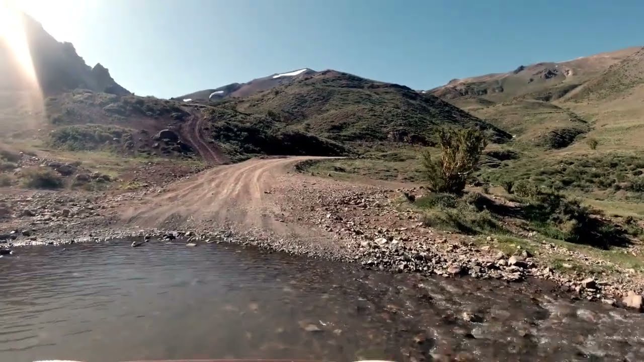 Ruta 222 de Las Leñas a Valle Hermoso -Mendoza- Parte 1