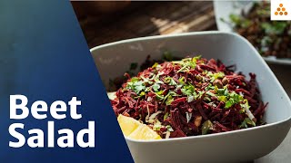 Beet Salad | Easy Crunchy Salad for Weight Loss | Detox with Vegan Beet Salad | Isha Recipes