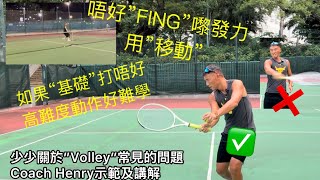 少少關於”Volley”常見的問題Coach Henry示範及講解🎾Buy STM racket, 1 free course適合認真想進步，唔想搵教練嘅朋友 #網球 #廣東話 #香港 